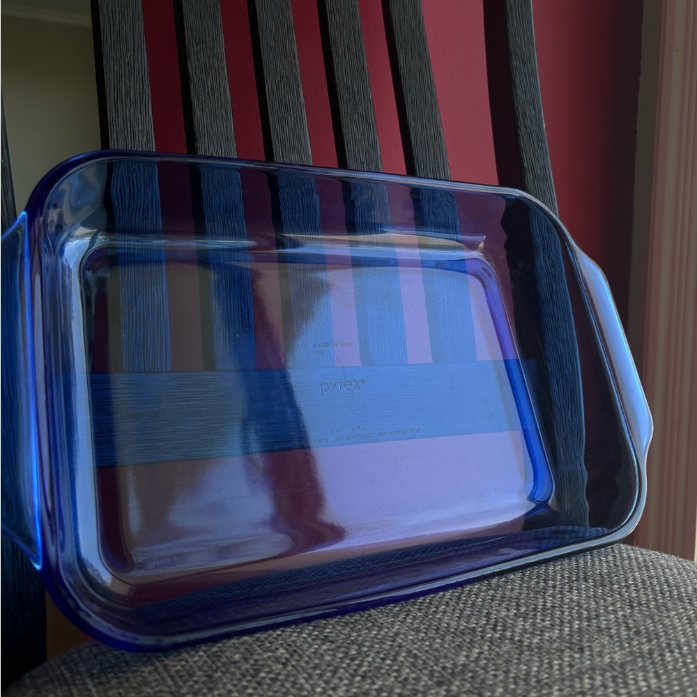 Cobalt Blue Pyrex Dish - Picture 5 of 9